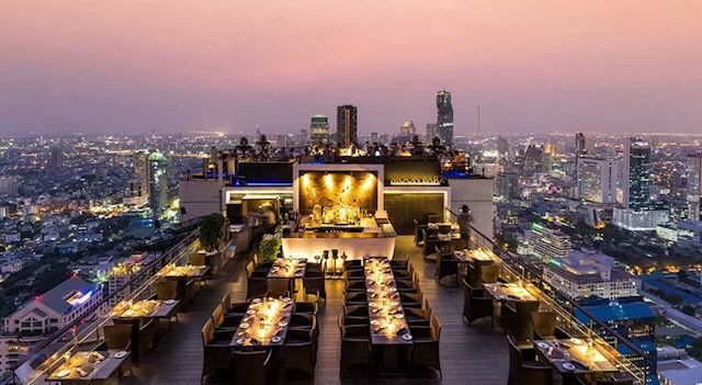 Vertigo and Moon Bar, Rooftop Bar Bangkok - Banyan Tree