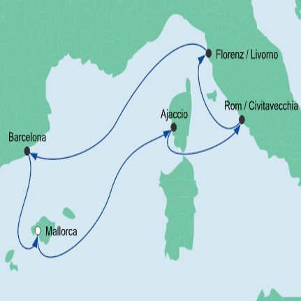 Route Perlen am Mittelmeer 1