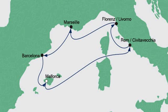 Route Perlen am Mittelmeer 3