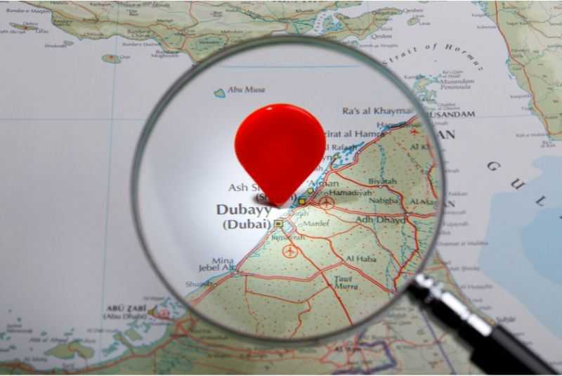 Wo liegt Dubai