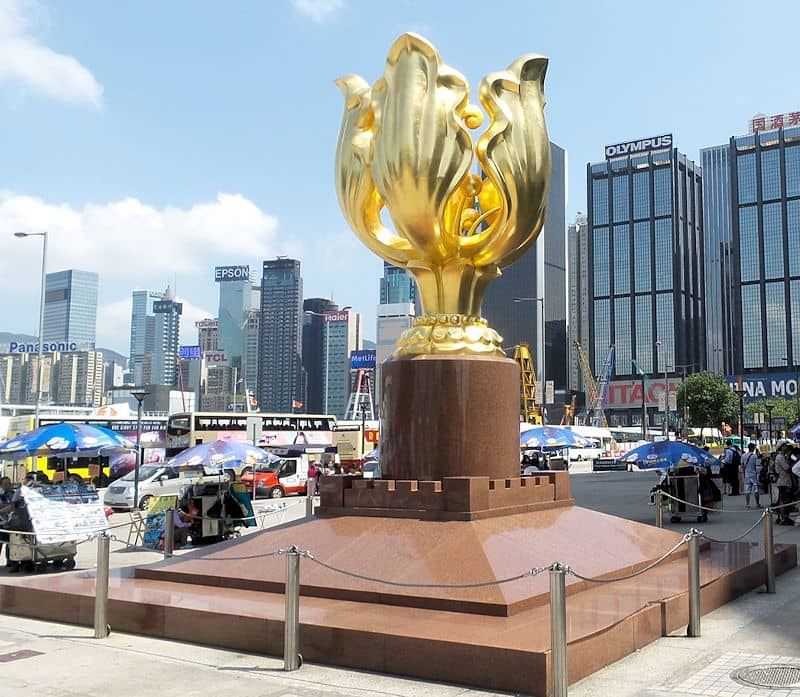 Golden Bauhinia Square Hongkong Golden Bauhinia Square Hongkong - Foto von JUREBU
