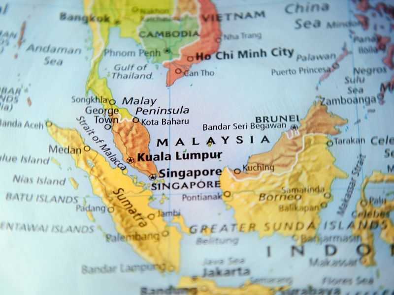 Karte-Malaysia