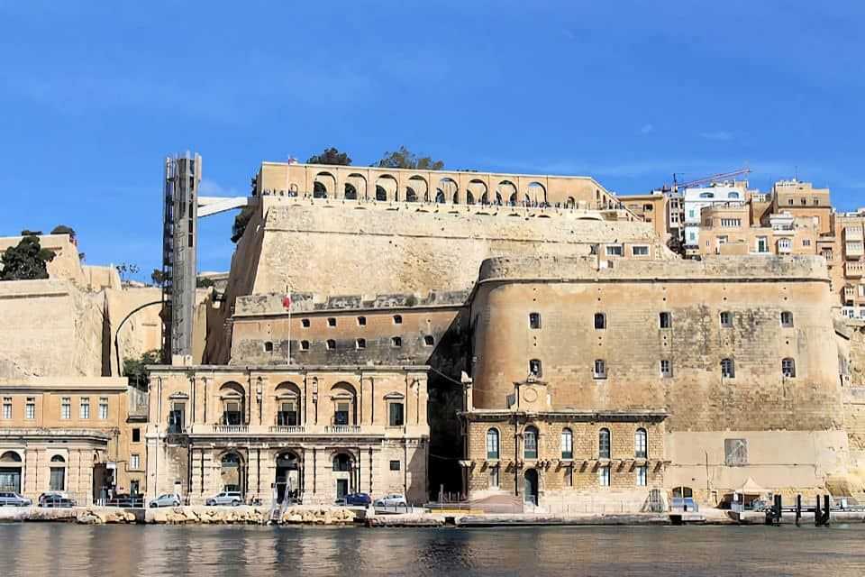 Festung in Valetta Befestigungsanlage in Valetta
