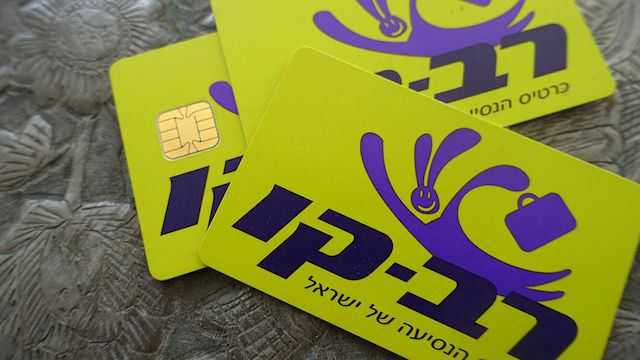 Israel RAV KAV Karte