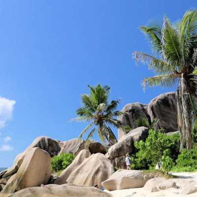 Anse Source d' Argent La Digue - Foto von JUREBU